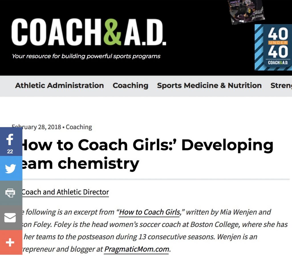 Coach & A.D. How To Coach Girls