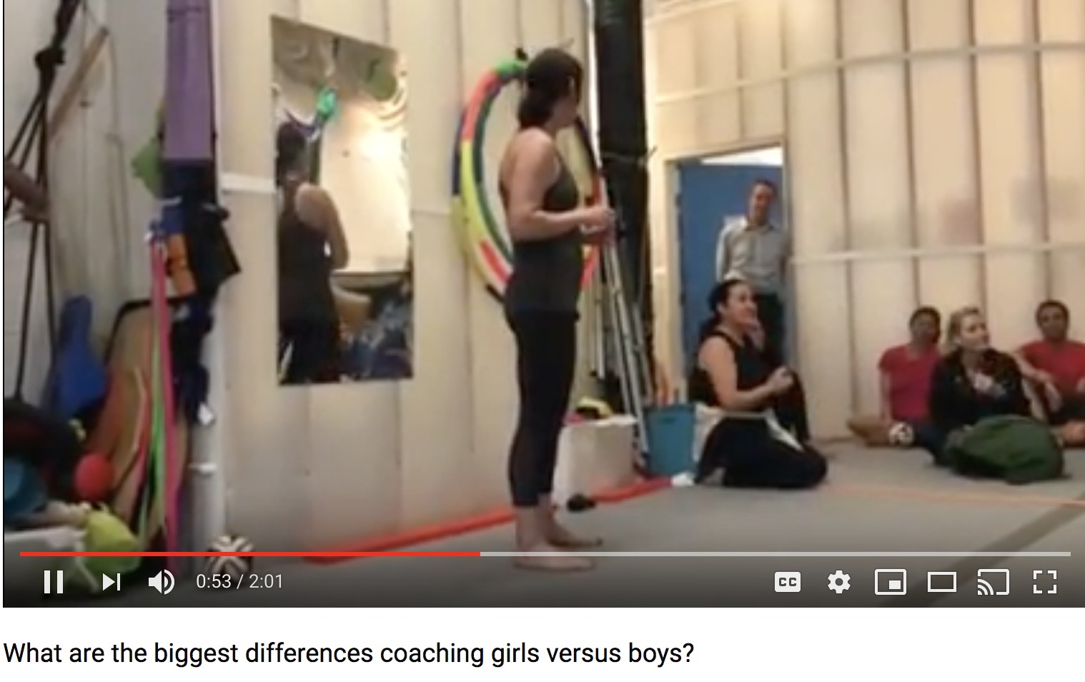 What are the biggest differences coaching girls versus boys?